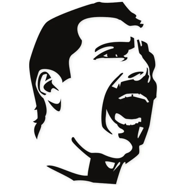 freddy mercury ยท queen ยท celebrity ยท realistic ยท face