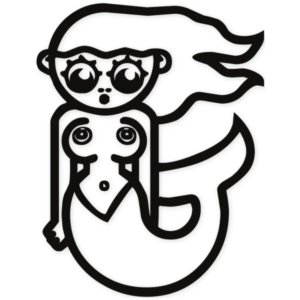 siren · naked · erotic · girl