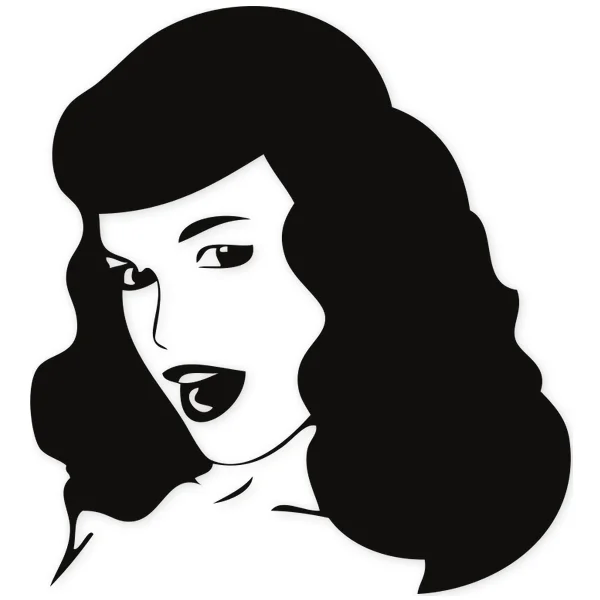 pin up · face