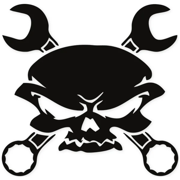 mechanic · skull · motorbike · car · dead