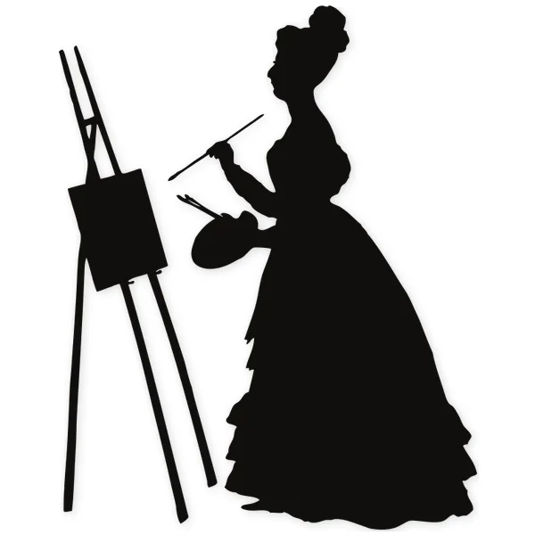 lady · paint · 18th century · vintage · old