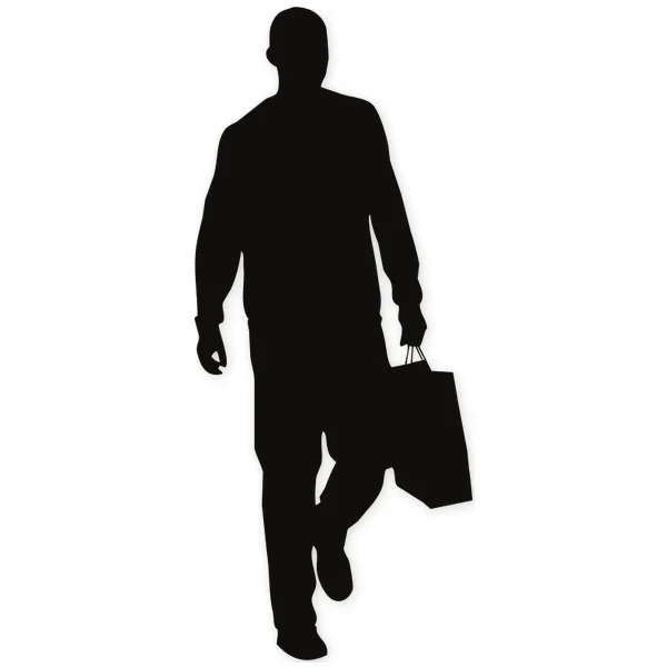 bag · walking · man