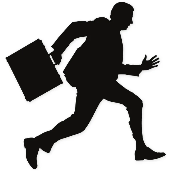 hurry · boy · executive · Serif Typography · suitcase · fast · man