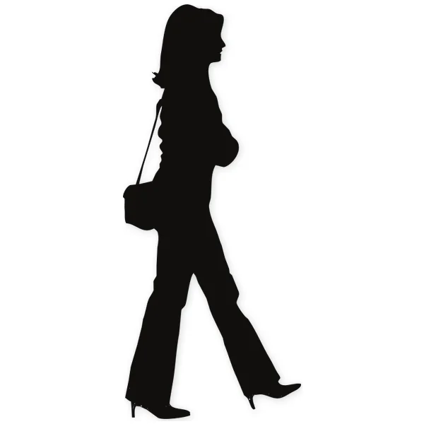 purse · walking · heels · woman · girl