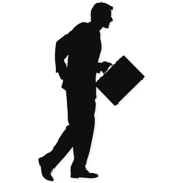 executive · suitcase · walking · man