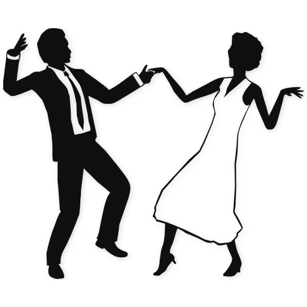 vintage · pareja · rock and roll · baile