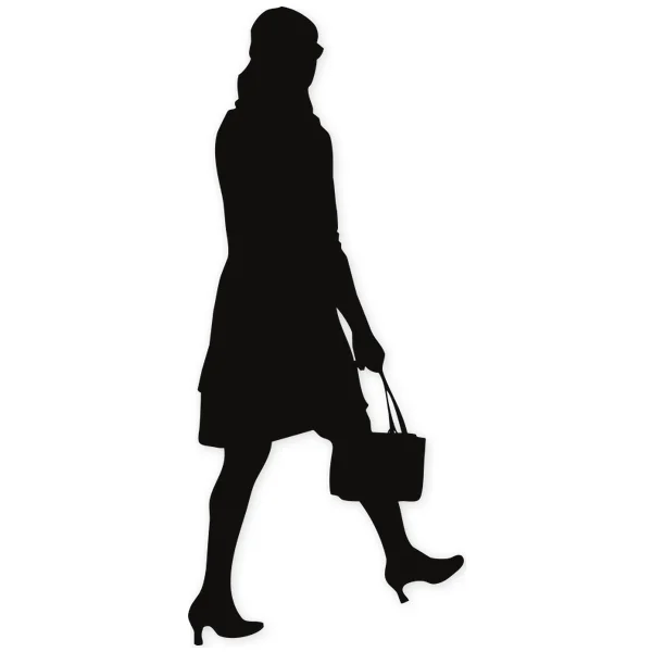 purse · walking · woman
