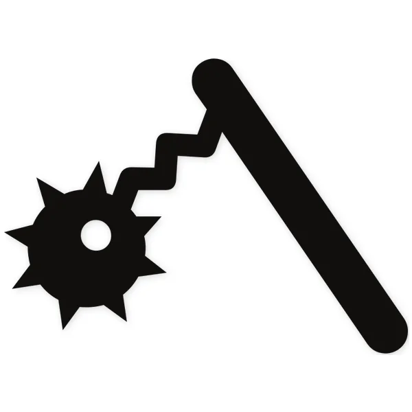 spiked ball · flail · war · weapon · fight · halloween
