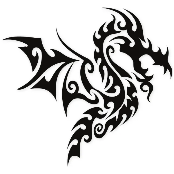 dragon ยท tattoo ยท tribal