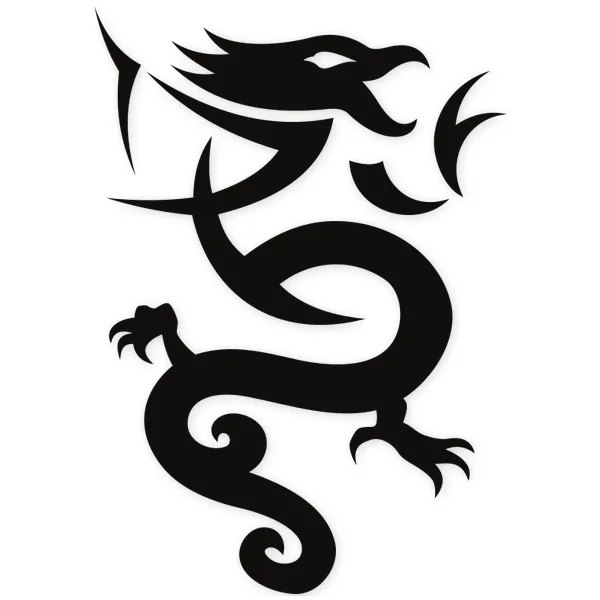 dragon · tattoo · tribal