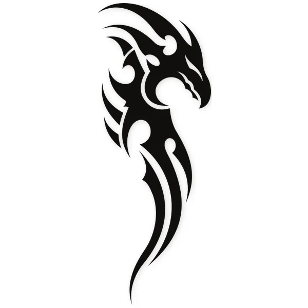 dragon · tattoo · tribal