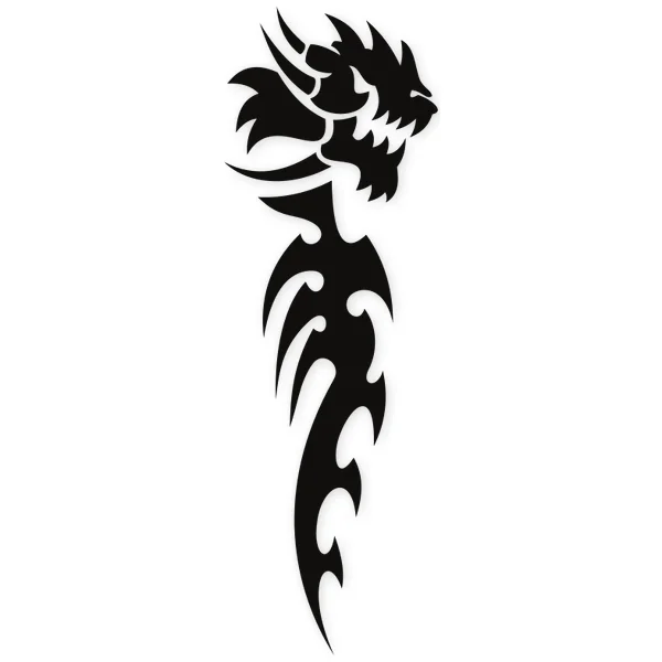 dragon · tattoo · tribal
