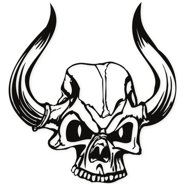 viking ยท horns ยท bones ยท dead