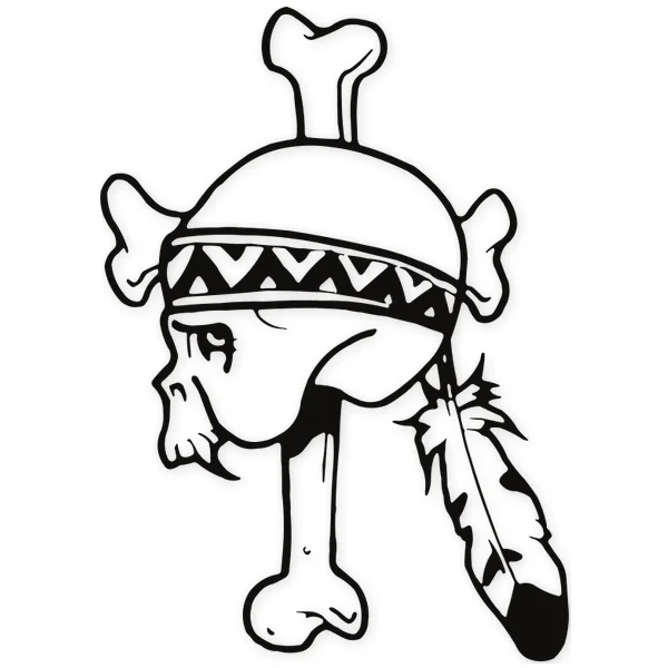 western ยท indian ยท feather ยท bones ยท halloween ยท tribal ยท dead