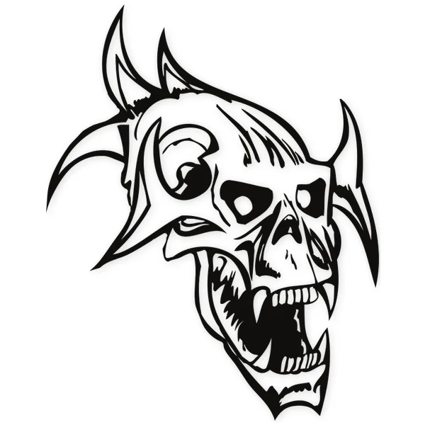 mask · fangs · skull · halloween · monster · dead