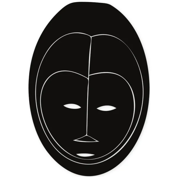 mascara · africano · tribal