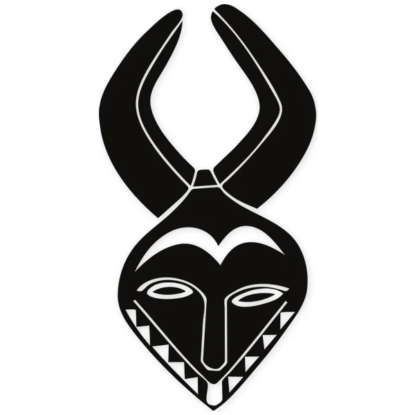 mascara · africano · tribal · motivo