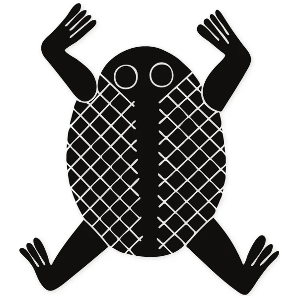 frog · african · tribal · motif