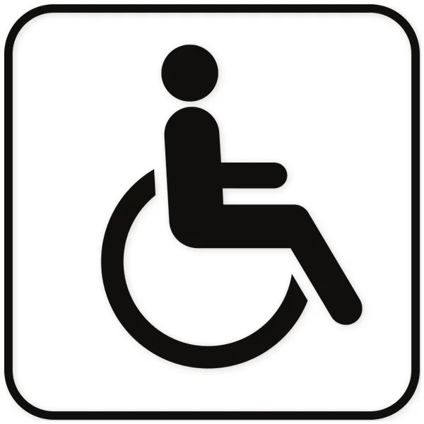 disabled · wheel · chair · icon