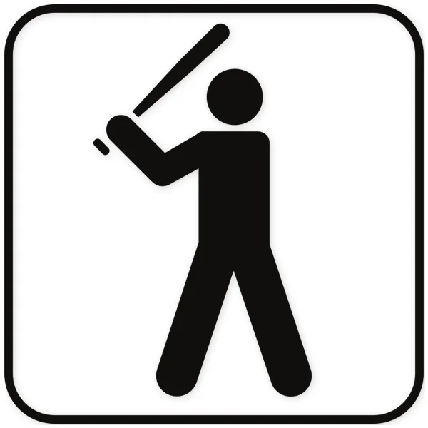 bate · baseball · icon