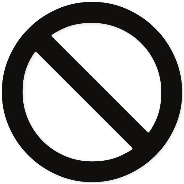 forbidden · sign