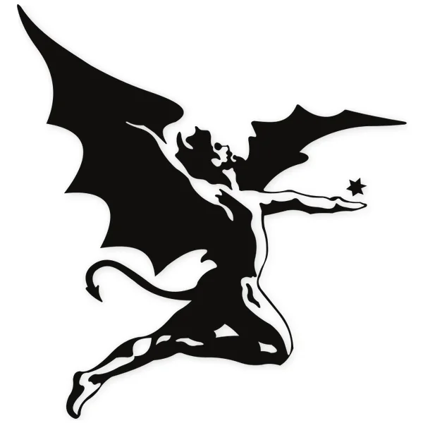 flying · black sabbath · devil · metal · heavy · horns · wings · fly