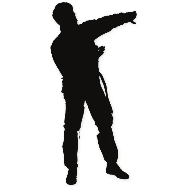 mark · man · hand · pose