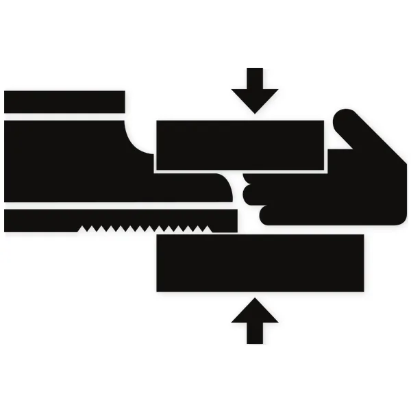 flattening · press · danger
