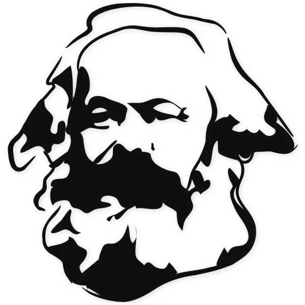 karl marx · famoso · realista · cara