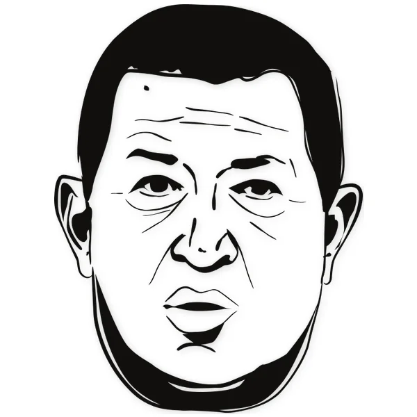 hugo chavez · president · celebrity · realistic · face