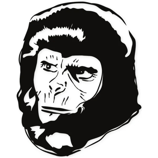 pop culture · ape · realistic · face