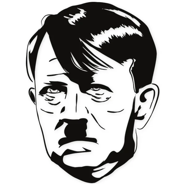 hitler · nazi · famoso · realista · cara