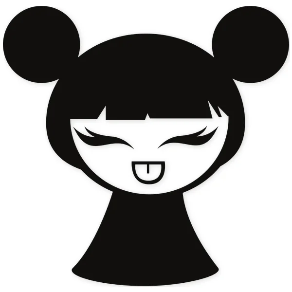 lengua · coletas · emo · dibujos animados