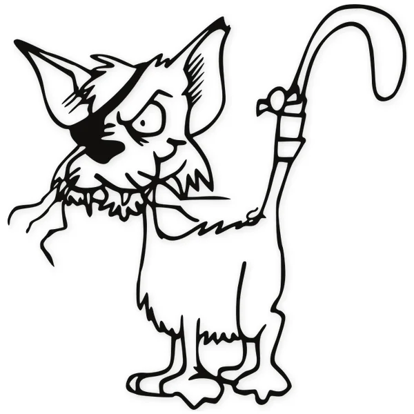 injured · cat