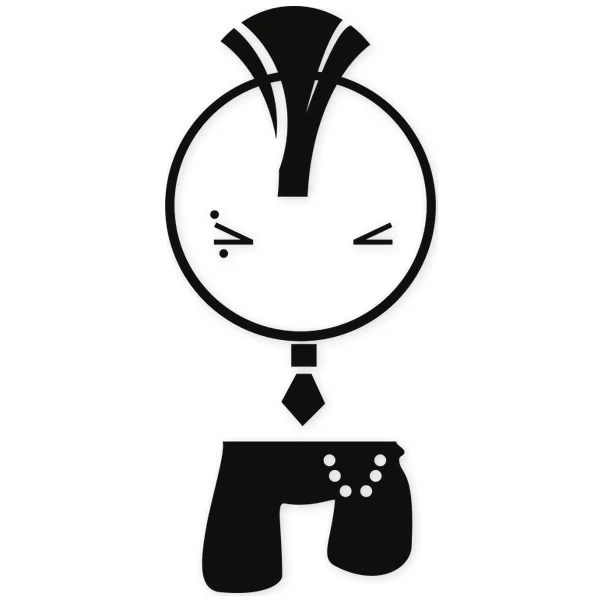 cresta · punk · emo · dibujos animados