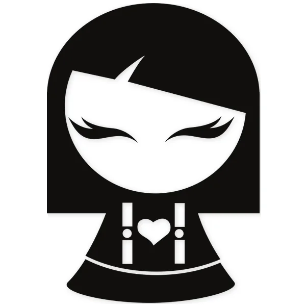 emo · corazon · chica · dibujos animados