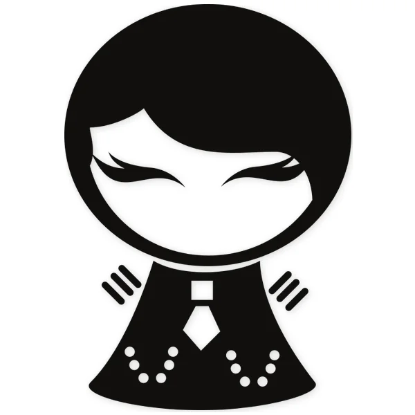 corbata · emo · dibujos animados