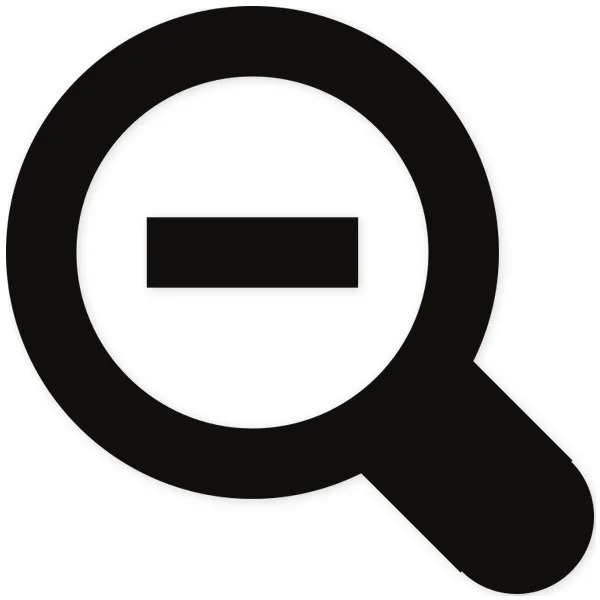reduce ยท zoom ยท magnifying glass ยท icon