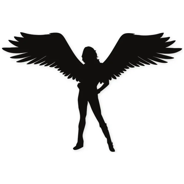 wings · girl