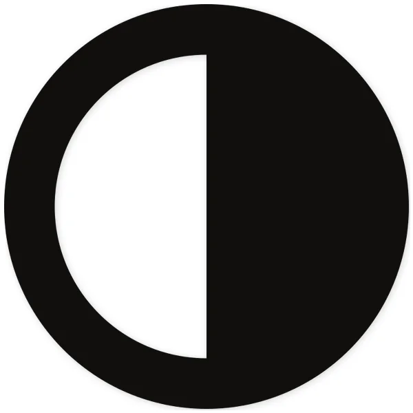 contrast · moon · icon