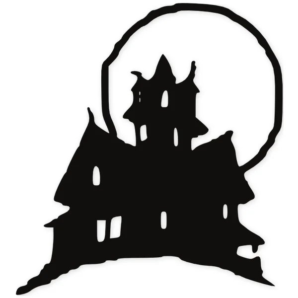 dracula · house · moon · vampire · fear · halloween