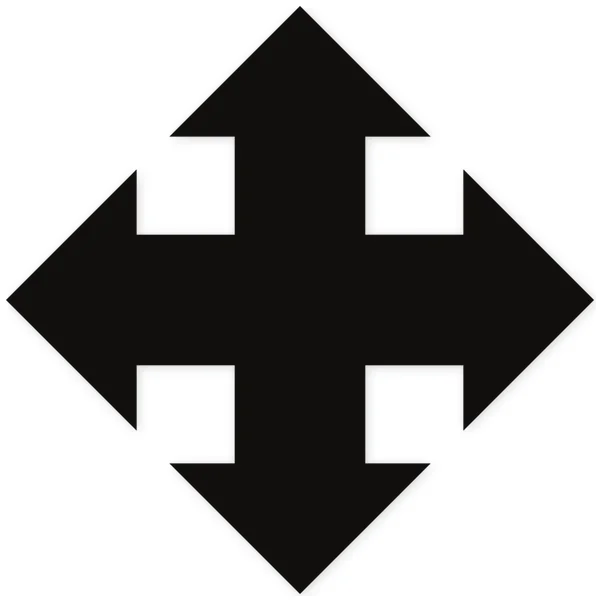 cross · arrow · geometric