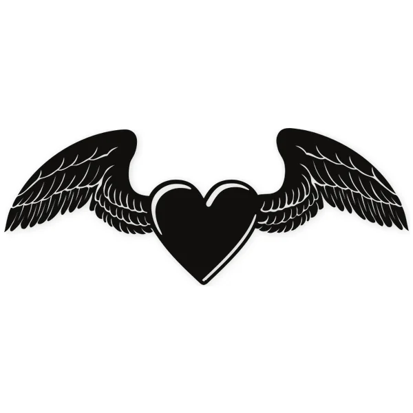 heart · wings