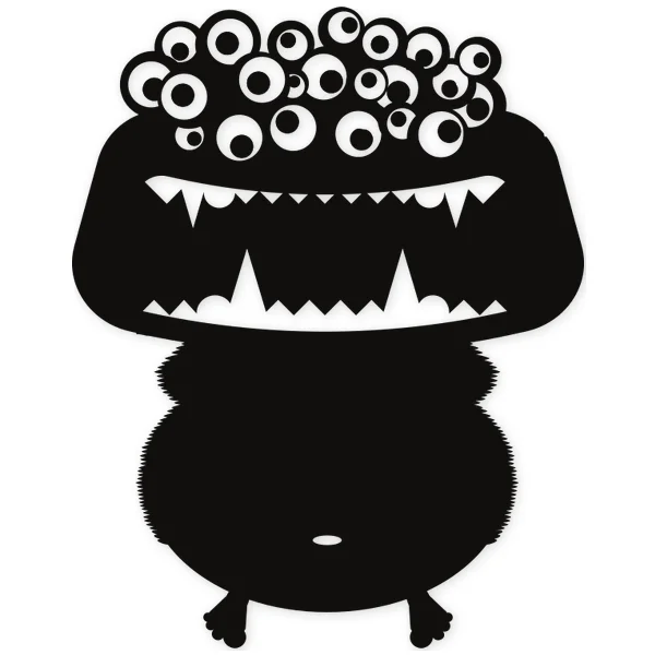 eyes · fangs · monster · kids