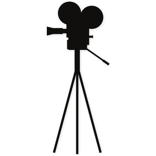 tripode · camara · grabar · pelicula