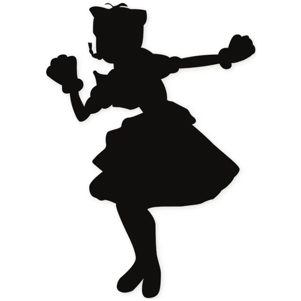 niña · manga · baile · pose · dibujos animados