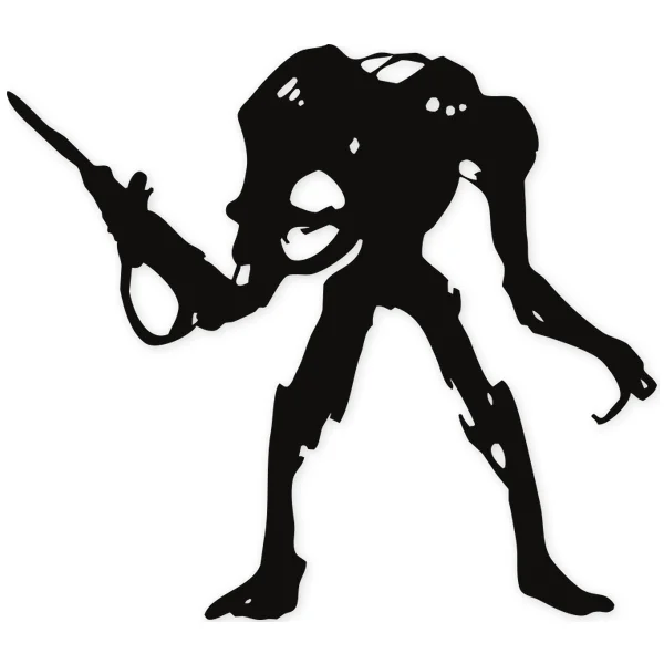 cyborg ยท alien ยท space ยท invader