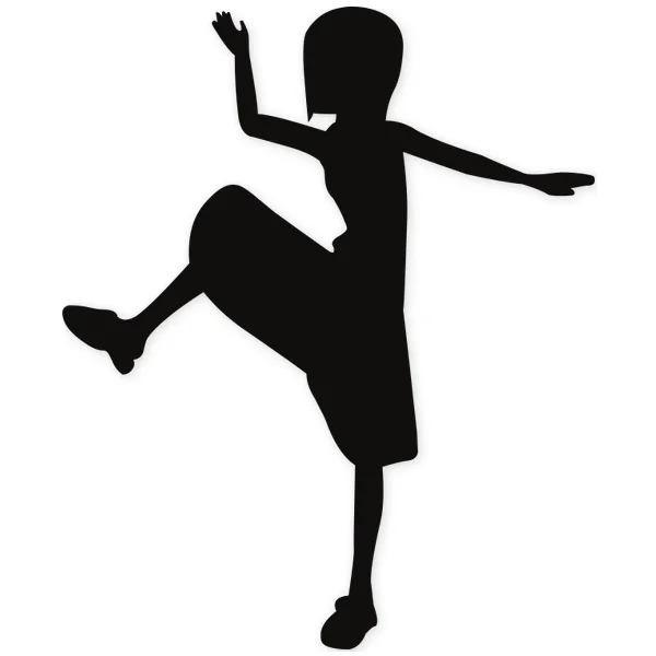 niña · manga · baile