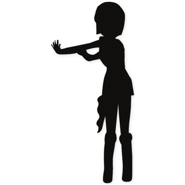 girl · manga · pose
