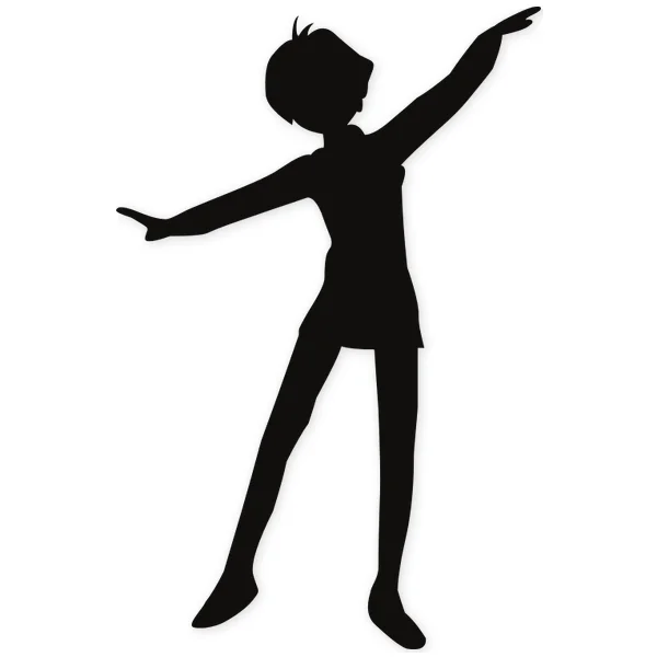 girl · manga · dance · pose